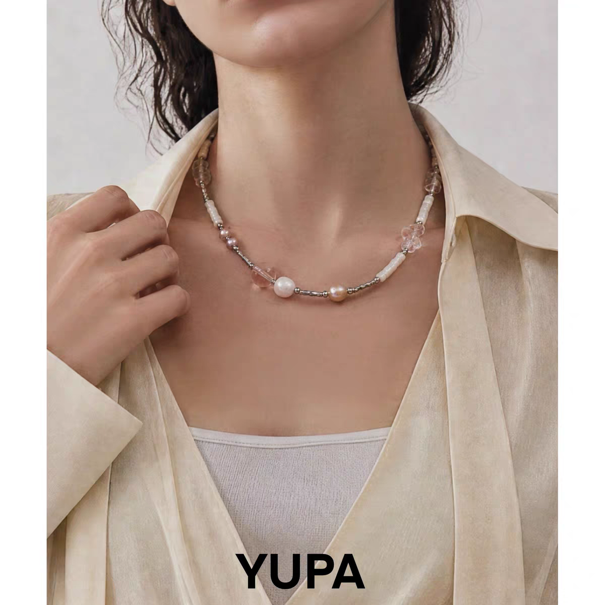 YUPA・Moonlight Pearl Essence Necklace