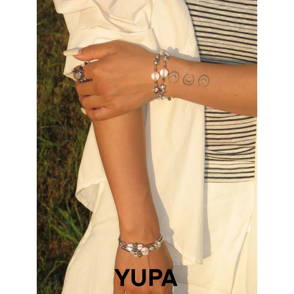 YUPA · Stellar Core Collection | Natural Stone Cat’s Eye Elastic Ring