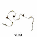 YUPA Tether Collection|Natural Crystal Braided Necklace