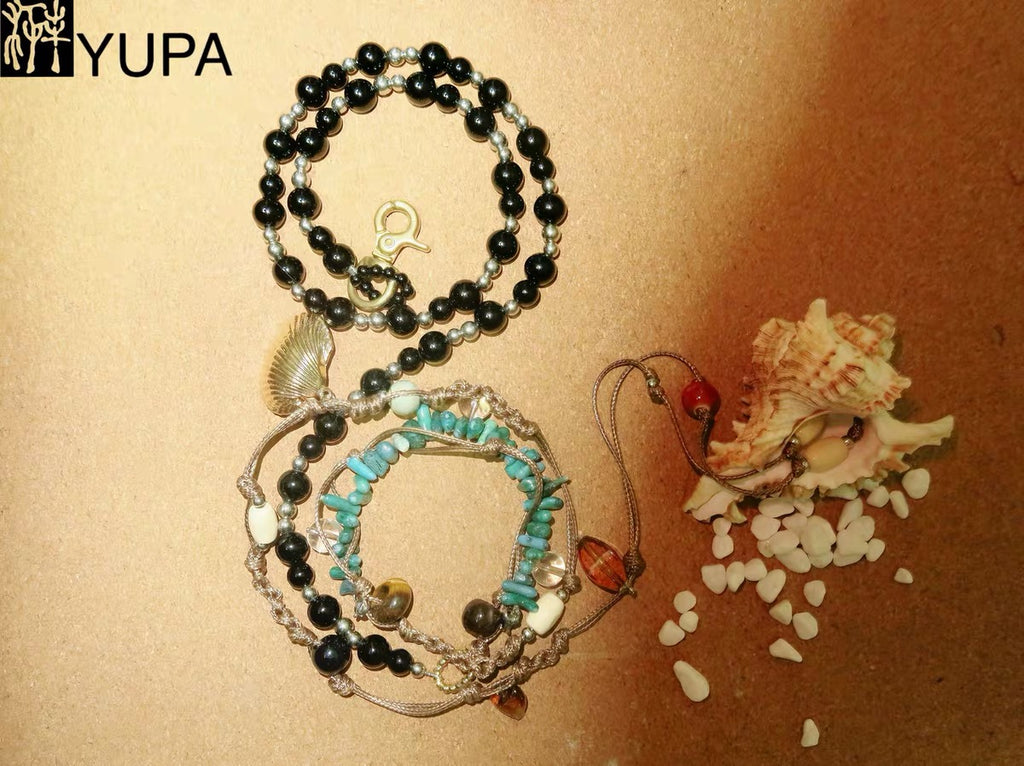 YUPA Tether Collection | Tiger Eye Agate Waist Chain