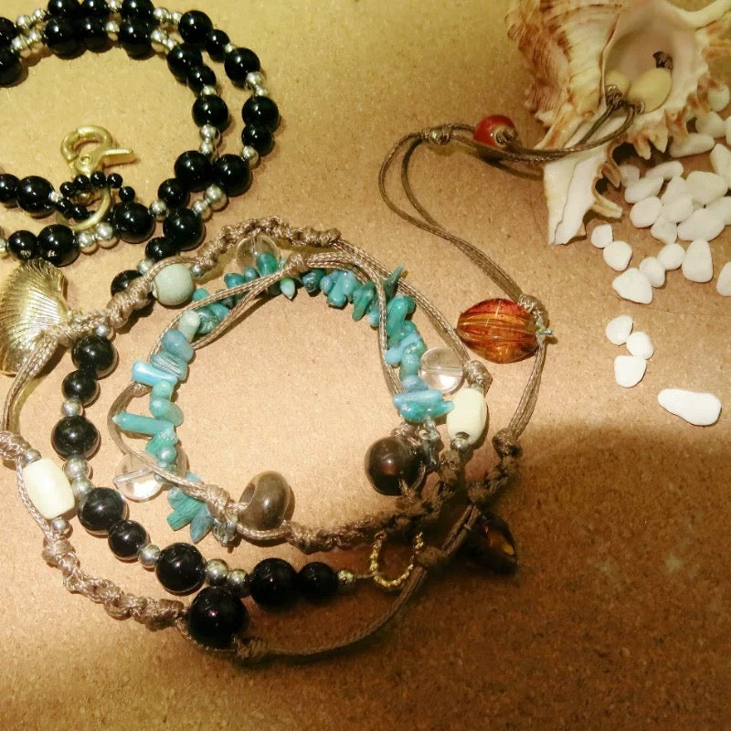YUPA Tether Collection | Tiger Eye Agate Waist Chain
