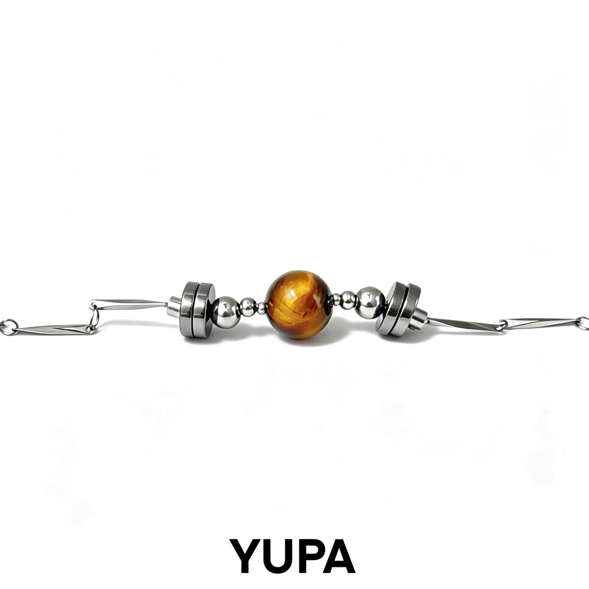 Natural Tiger Eye Titanium Jewelry
