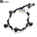 YUPA Tether Collection | Tiger Eye Wax Cord Braided Bracelet